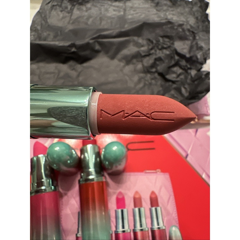 Mac 5 Macximal Matte Lipsticks Holiday Gift Set - 5 Full Sizes Limited Edition - Picture 11 of 13